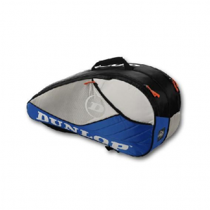 Dunlop AeroGel 4D 6er Racket Bag Blau