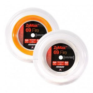 ASHAWAY ZYMAX 69 FIRE - 200M ROLLE weiß