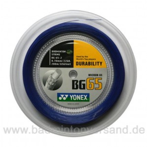 Yonex BG 65 200 m - blau