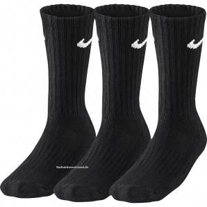 Nike Herren Socken Value Crew, 3er Pack lang XL
