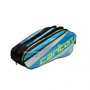 Carlton Kinesis Tour 2Comp Racket Bag blau/schwarz/gelb