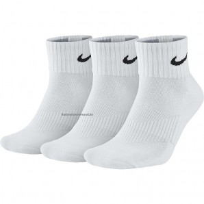 Nike Herren Strümpfe Cushion Quarter, 3er Pack XL