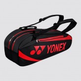 YONEX Bag 8926 ACTIVE Racket Bag schwarz/rot